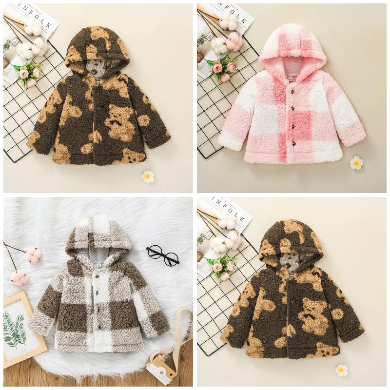 Jackets Baby Clothes Classic Plaid Button Design Hooded Coat Boy/Girl Warm Jacket Fluffy Outdoor Toddler, Picture color
Jackets Baby Clothes Classic Plaid Button Design Hooded Coat Boy/Girl Warm Jacket Fluffy Outdoor Toddler, Picture color