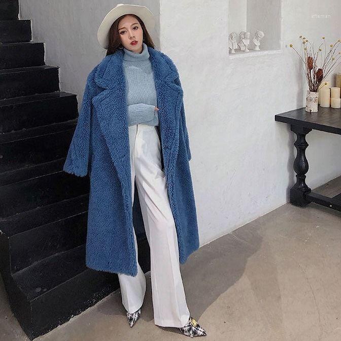 Women' Fur Women 2022 Winter Fashion Long Sheep Shearing Coats Female Faux Lamb Warm Jackets Ladies Loose Solid H Outwear R739, Pink
Women' Fur Women 2022 Winter Fashion Long Sheep Shearing Coats Female Faux Lamb Warm Jackets Ladies Loose Solid H Outwear R739, Pink