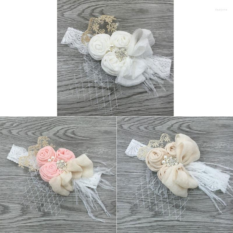 Hair Accessories Kids Baby Girl Sweet Lace Headband With Satin Flower Rhinestone Pearl Feather Vintage Born Headwrap Princess Hairband, White
Hair Accessories Kids Baby Girl Sweet Lace Headband With Satin Flower Rhinestone Pearl Feather Vintage Born Headwrap Princess Hairband, White