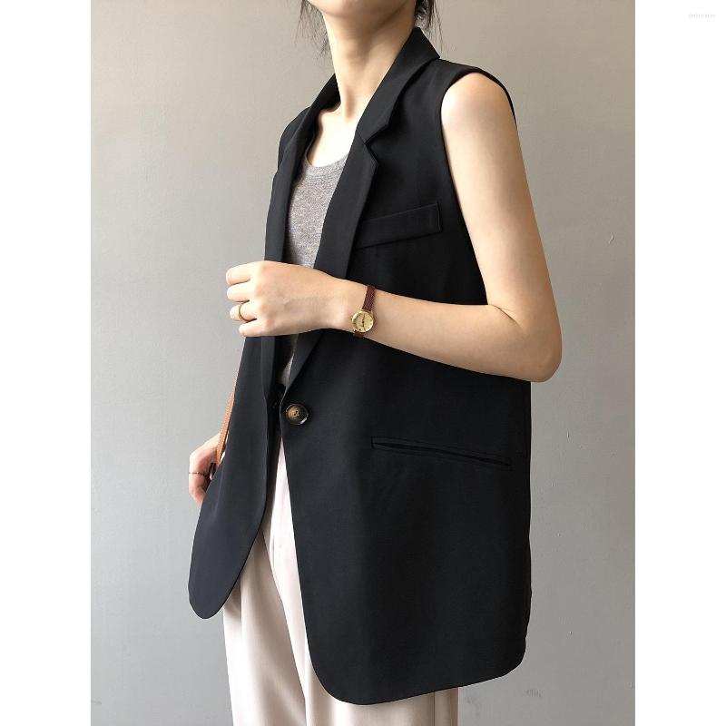 Women's Vests Real S - Leisure Vest Female Autumn 2022 Korean Temperament Loose With Sleeveless Suit Coat, Beige
Women's Vests Real S - Leisure Vest Female Autumn 2022 Korean Temperament Loose With Sleeveless Suit Coat, Beige