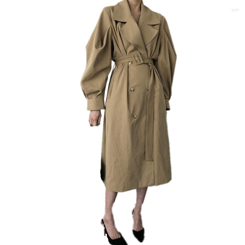 Women's Trench Coats 2022 Arrival Spring Autumn Women Long Coat Korean Fashion Waistband Slim Double Breasted Windbreaker, Black
Women's Trench Coats 2022 Arrival Spring Autumn Women Long Coat Korean Fashion Waistband Slim Double Breasted Windbreaker, Black