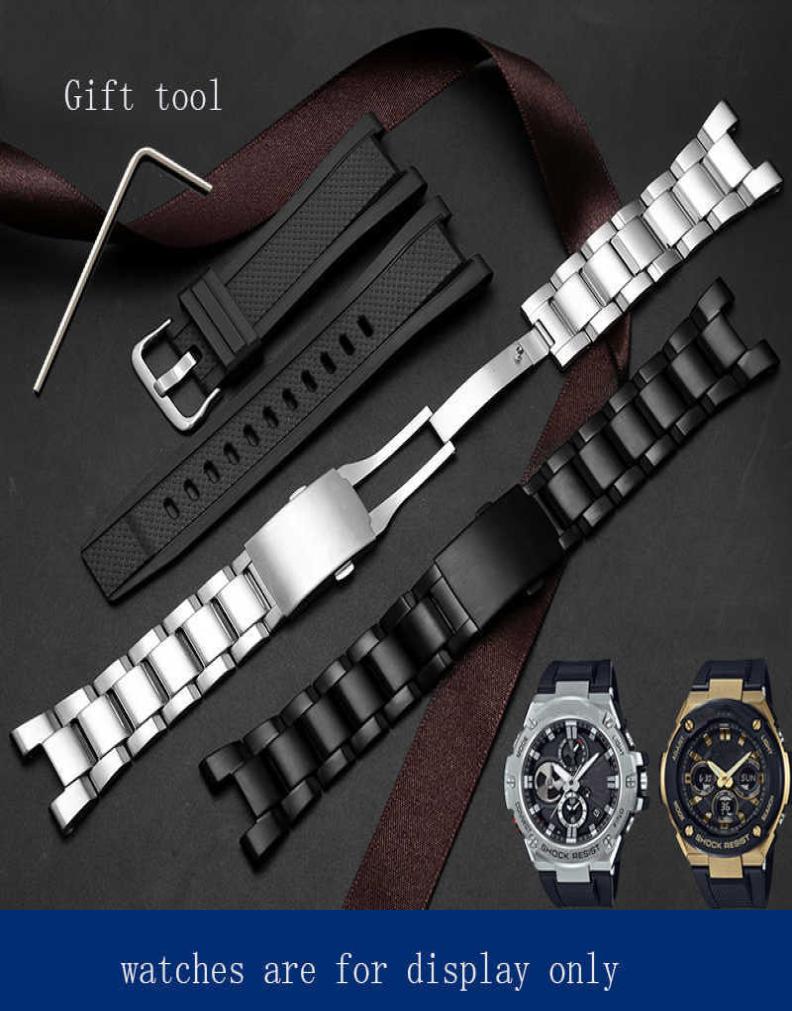 Yopo Stainless Steel Strap Black Silver Bracelet Special Interface for g Shock Gstw300400gb100w120l Silicoen Watch Chain H09158355741
Yopo Stainless Steel Strap Black Silver Bracelet Special Interface for g Shock Gstw300400gb100w120l Silicoen Watch Chain H09158355741