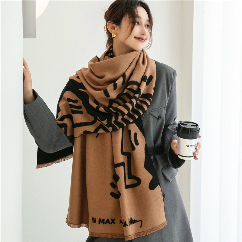 Scarves Thick Warm Scarf Shawl Women Luxury Horse Print Cashmere Pashmina Winter Blanket Bufanda Foulard Echarpe Stoles 221119
Scarves Thick Warm Scarf Shawl Women Luxury Horse Print Cashmere Pashmina Winter Blanket Bufanda Foulard Echarpe Stoles 221119