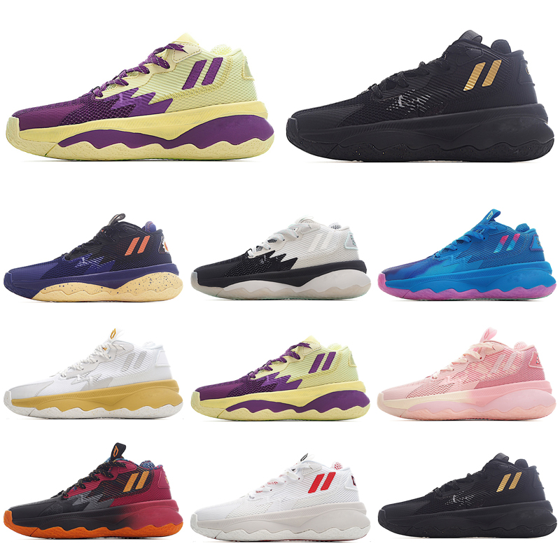 Dame 8 Battle The Bubble Men Basketball Shoe 2022 Laheem The Dream pink blue white purple black golden Trainner Sneakers Size 40-46, As photo 7
Dame 8 Battle The Bubble Men Basketball Shoe 2022 Laheem The Dream pink blue white purple black golden Trainner Sneakers Size 40-46, As photo 7