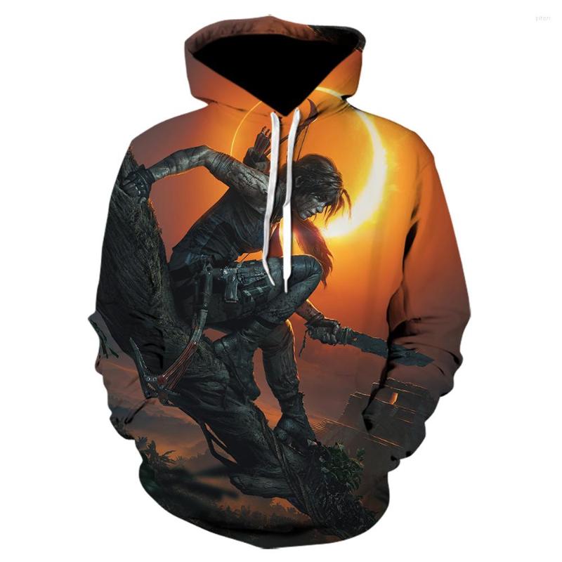 Men' Hoodies Fashion Cool Classic Games Tomb Raider Hoodie Men/women Sweatshirt 3D Printed Sweatshirts Harajuku Style Streetwear Tops, We-969
Men' Hoodies Fashion Cool Classic Games Tomb Raider Hoodie Men/women Sweatshirt 3D Printed Sweatshirts Harajuku Style Streetwear Tops, We-969