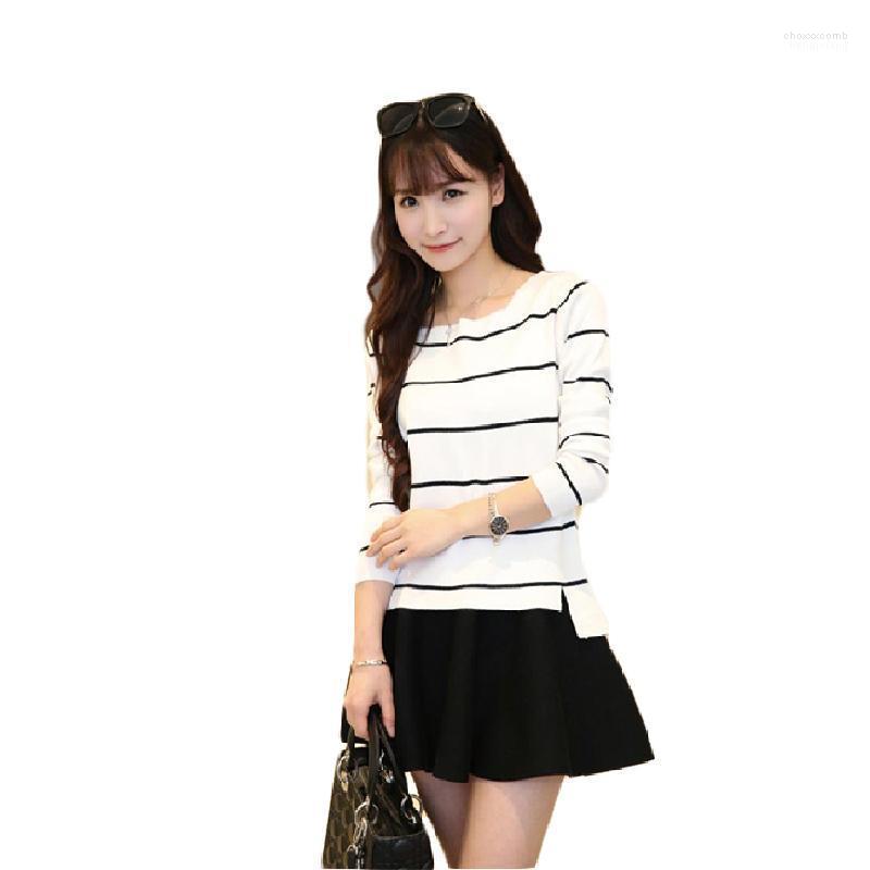 Women's Sweaters Women's QRWR 2022 Autumn Winter Women Sweater Fashion Korean Style Slash Neck Long Sleeve Knitted Slim Fit Striped, 01
Women's Sweaters Women's QRWR 2022 Autumn Winter Women Sweater Fashion Korean Style Slash Neck Long Sleeve Knitted Slim Fit Striped, 01