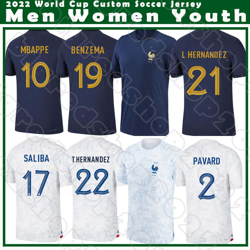 Player fans MBAPPE Franch soccer jerseys 2022 2023 French BENZEMA CAMAVINGA GIROUD GRIEZMANN TCHOUAMENI COMAN GUENDOUZI SALIBA football shirt women kids kit, Kids jesey+patch(faguo)
Player fans MBAPPE Franch soccer jerseys 2022 2023 French BENZEMA CAMAVINGA GIROUD GRIEZMANN TCHOUAMENI COMAN GUENDOUZI SALIBA football shirt women kids kit, Kids jesey+patch(faguo)