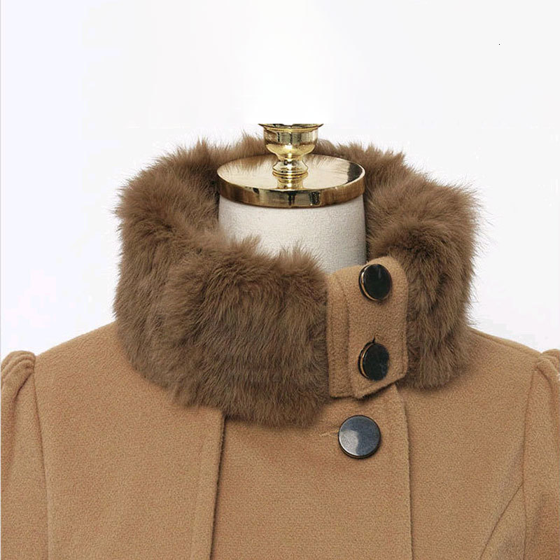 Women's Wool Blends Women Coat Dress Jacket Slim Windbreaker Sexy Long en Trench Belted Pea Double Breasted Ladies Winter Clothing 221121