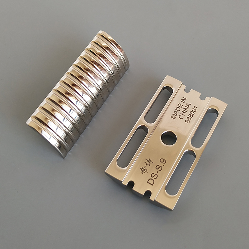 Razors Blades Dscosmetic S9 316L stainless steel double edge safety razor 221119 - view 4