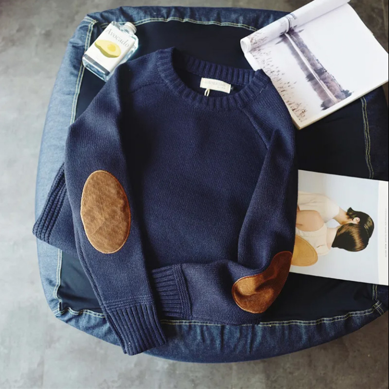 Men's Sweaters Men Pullover Sweater Autumn Fashion Casual Loose Thick Wool Knitted Sweatshirt Vintage Tops Oversized Knitwear Male clothes 221121