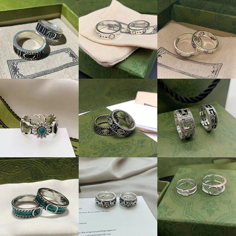 Luxury Designer Extravagant Brand Letter Band Rings 18K Gold Plated Stainless Steel Open Ring Fashion Women Men Turquoise Crystal Metal Jewelry
Luxury Designer Extravagant Brand Letter Band Rings 18K Gold Plated Stainless Steel Open Ring Fashion Women Men Turquoise Crystal Metal Jewelry