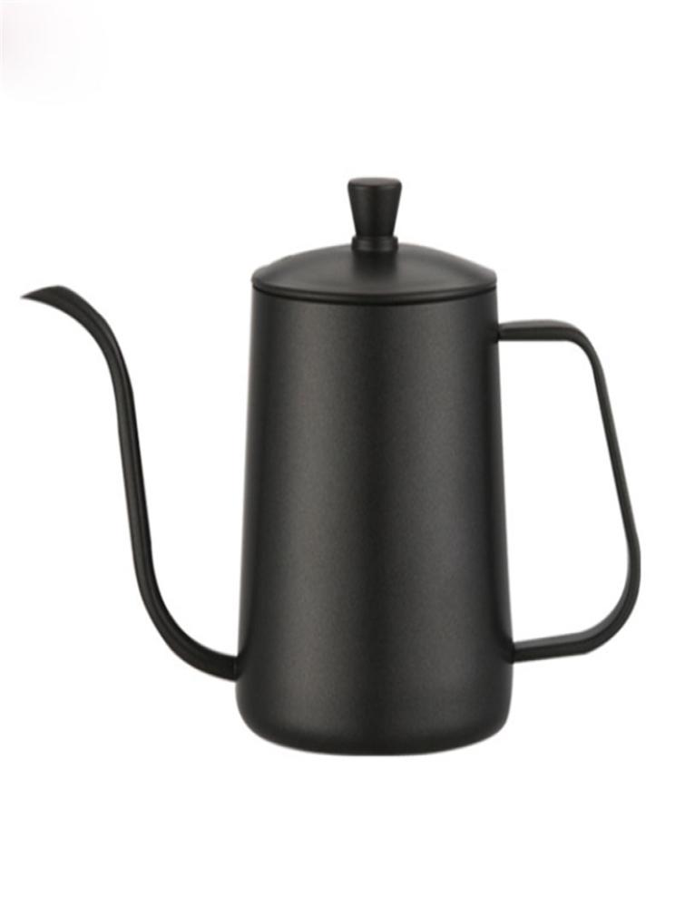 600ML Stainless Steel Moka Long Mouth Kettle Hand Punch Pot for Coffee Maker Lid Drip Teapot 210408
600ML Stainless Steel Moka Long Mouth Kettle Hand Punch Pot for Coffee Maker Lid Drip Teapot 210408