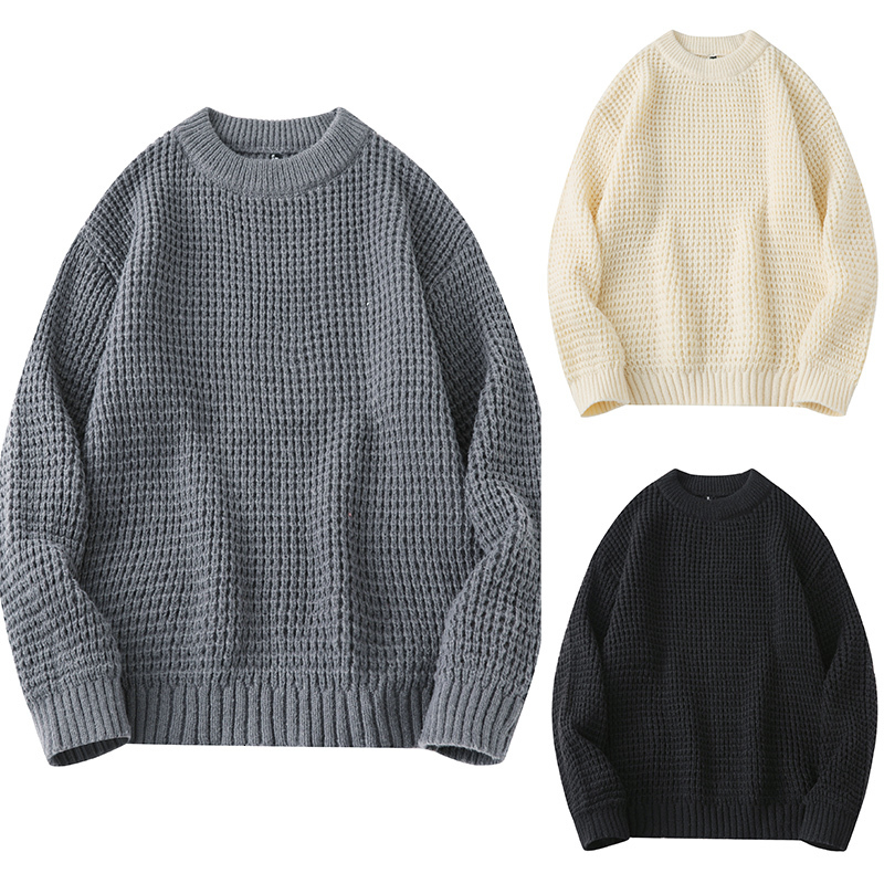 Men's Sweaters Huncher s Knitted Vintage Sweater Winter Casual Oversized Jumper Male Korean Fashion Turtleneck For 221121