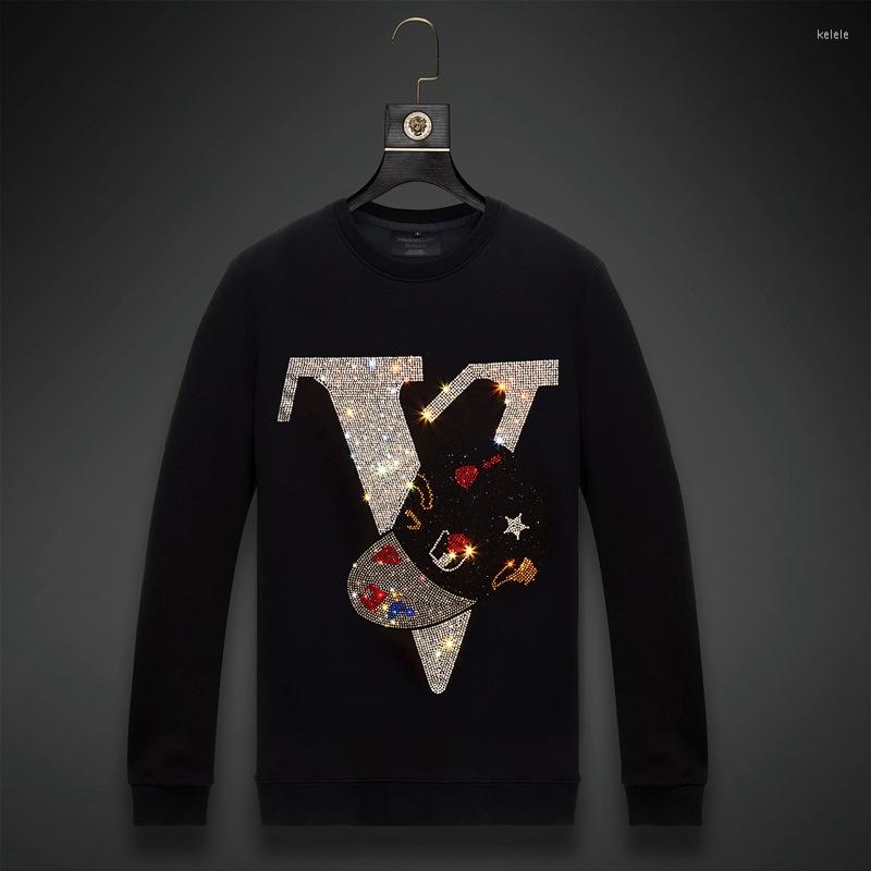 Men's Hoodies Men Letter Hat 2022 Rhinestones Hoodie Sweatshirt Fashion Streetwear Full Pullover O Neck Cotton Mens Autumn Clothes 6XL, Black
Men's Hoodies Men Letter Hat 2022 Rhinestones Hoodie Sweatshirt Fashion Streetwear Full Pullover O Neck Cotton Mens Autumn Clothes 6XL, Black