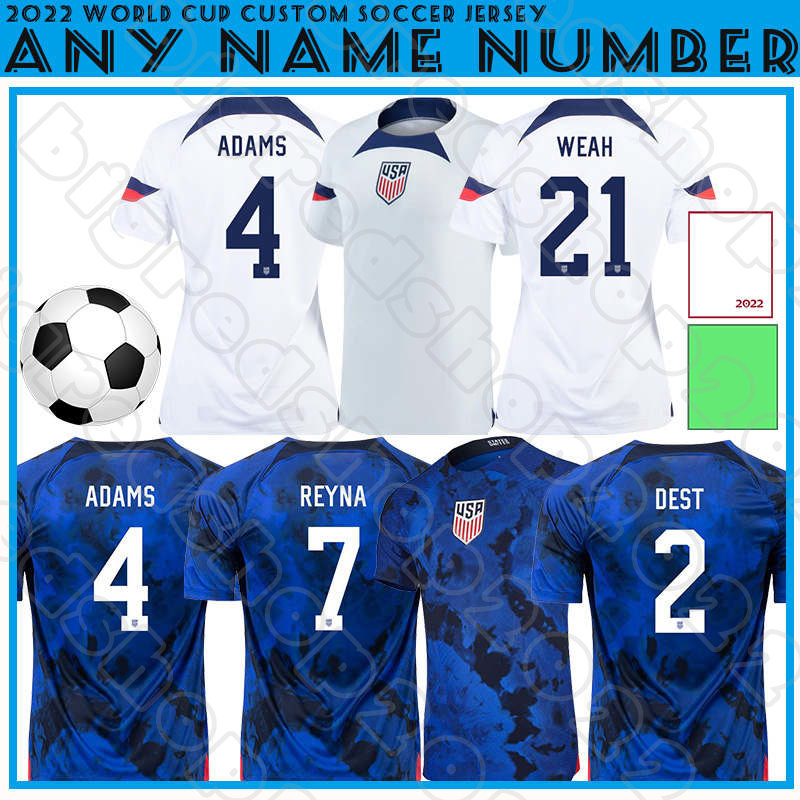 PULISIC MCKENNIE USWNT Soccer Jerseys AARONSON 2022 world cup Sargent MORGAN REYNA DUNN Heath America United States Football Shirt men KIDS DEST MUSAH UsAs Robinson, Kids jesey(meiguo)
PULISIC MCKENNIE USWNT Soccer Jerseys AARONSON 2022 world cup Sargent MORGAN REYNA DUNN Heath America United States Football Shirt men KIDS DEST MUSAH UsAs Robinson, Kids jesey(meiguo)