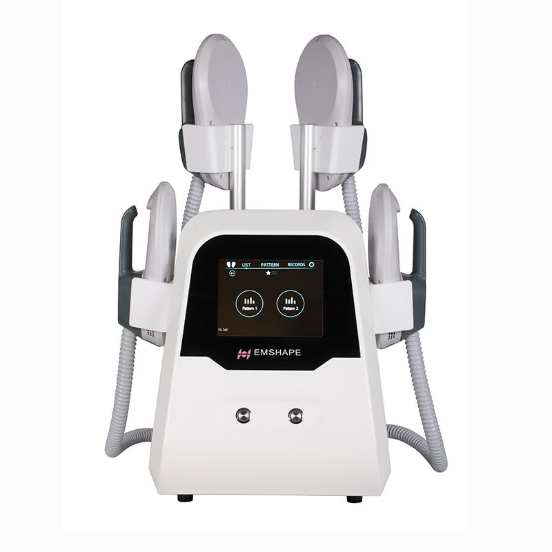 4 handles slimming body sculpt slim machine electric muscle ems stimulator
