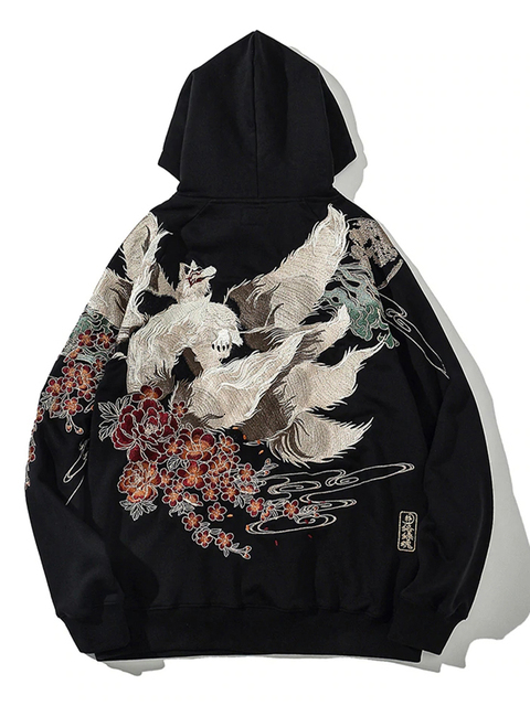 Women's Hoodies Sweatshirts Women Man Zip-up Harajuku Oversized Solid Pocket Hooded Autumn Long Sleeve Loose Chinese Jacket 221121