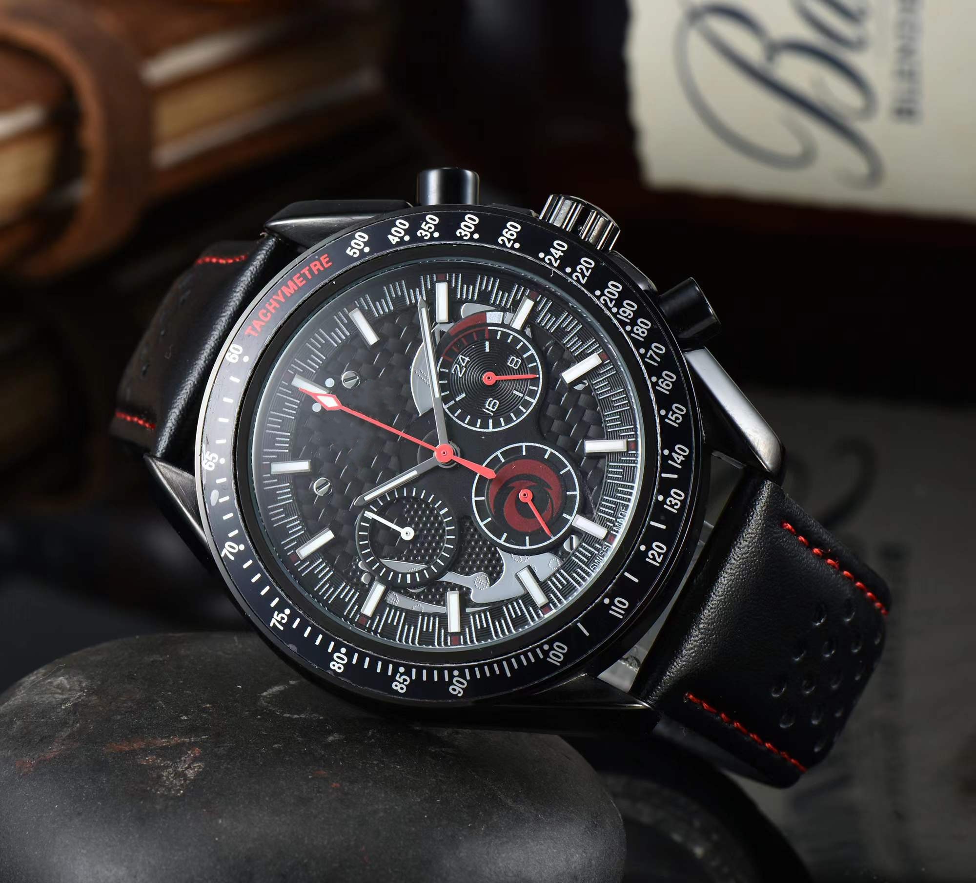 2022 New Luxury Brand Men's Watch Leisure Sports Leather Full function Timekeeping Quartz Watch
2022 New Luxury Brand Men's Watch Leisure Sports Leather Full function Timekeeping Quartz Watch
