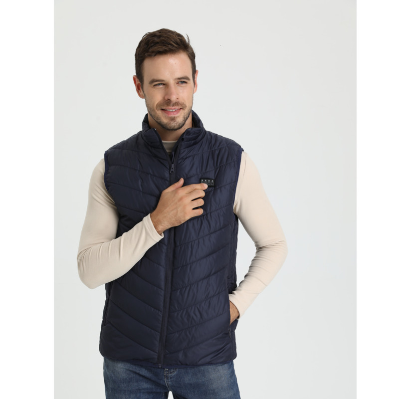 Men's Vests 17 Areas Electric Heating Coat Winter Usb Heated Jacket Man Outdoor Hiking Thermal Waistcoat Women Heater 6XL 221121