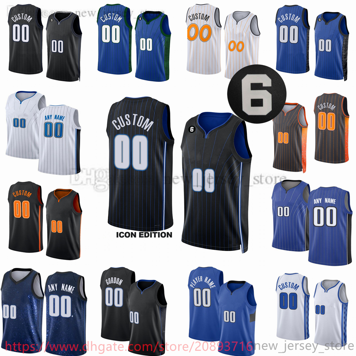 Custom 2022-23 New Printed Basketball Jerseys 5 Paolo Banchero 1 Jonathan Isaac 50 Cole Anthony 14 Gary Harris 25 Admiral Schofield 7 Kevon Harris 4 Jalen Suggs 6 patch, Printed (with team logo)
Custom 2022-23 New Printed Basketball Jerseys 5 Paolo Banchero 1 Jonathan Isaac 50 Cole Anthony 14 Gary Harris 25 Admiral Schofield 7 Kevon Harris 4 Jalen Suggs 6 patch, Printed (with team logo)