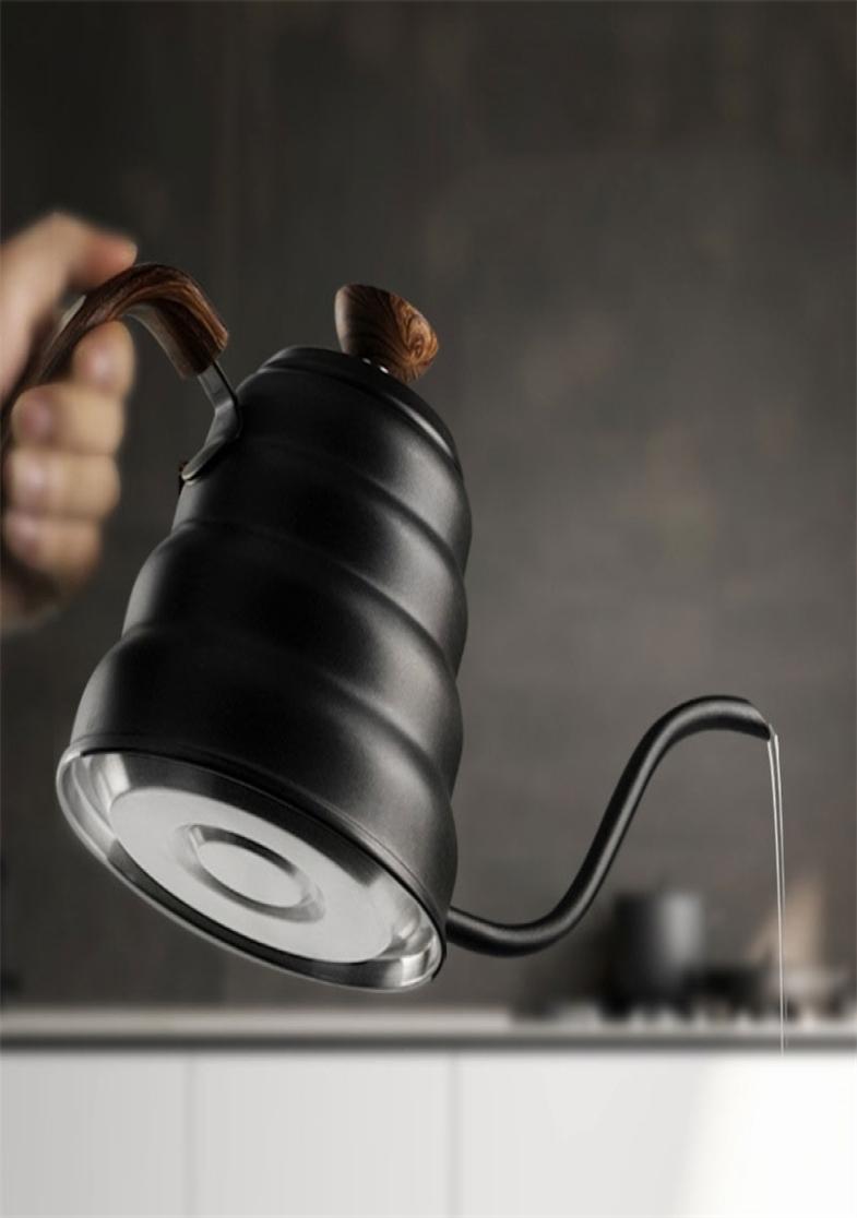 1L 125L Stainless Steel Tea Pot Coffee Kettle with Thermometer Thin Spout For Pour Over V60 Dripper Coffee Maker Drip Kettle 2201
1L 125L Stainless Steel Tea Pot Coffee Kettle with Thermometer Thin Spout For Pour Over V60 Dripper Coffee Maker Drip Kettle 2201