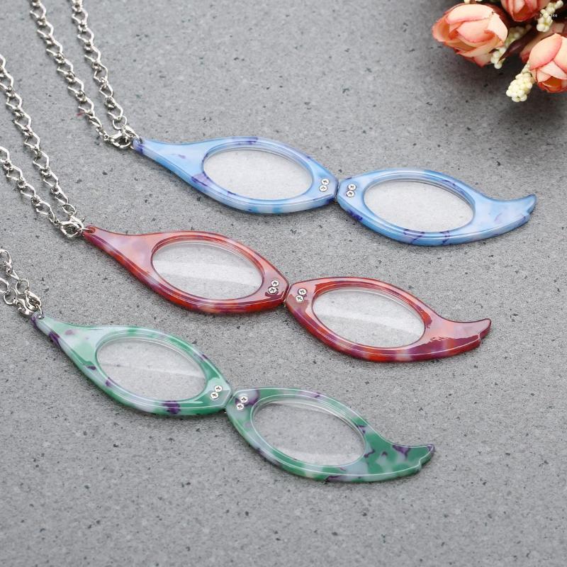 Pendant Necklaces Shellhard Colorful Frame Necklace Vintage Folding Reading Glasses Chain Reader For Older Women Men Jewelry 2.0
Pendant Necklaces Shellhard Colorful Frame Necklace Vintage Folding Reading Glasses Chain Reader For Older Women Men Jewelry 2.0