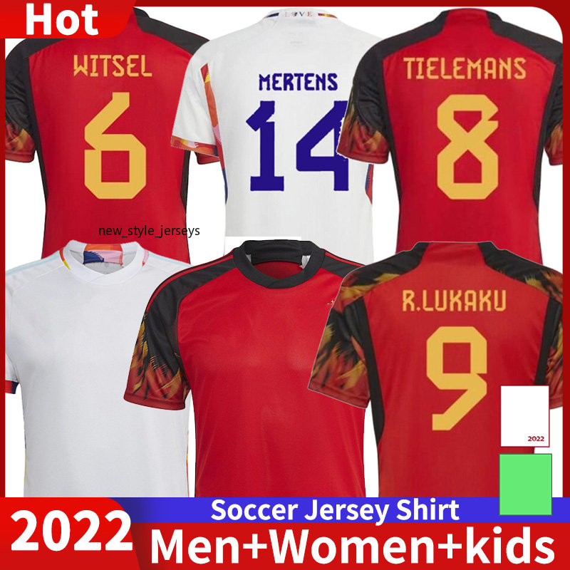 2022 Belgium Soccer Jerseys WITSEL Belgiums R.LUKAKU E.HAZARD MERTENS BATSHUAYI T.HAZARD DOKU Shirt Football uniform, Women(bi li s)
2022 Belgium Soccer Jerseys WITSEL Belgiums R.LUKAKU E.HAZARD MERTENS BATSHUAYI T.HAZARD DOKU Shirt Football uniform, Women(bi li s)