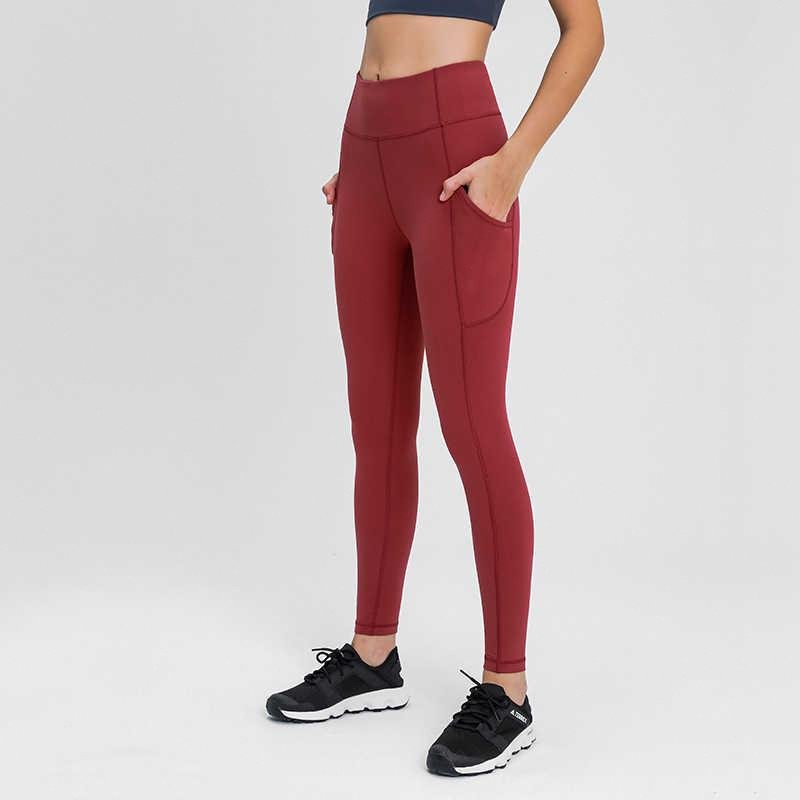 LULU Women Yoga Pants Sports Leggings High Waist Female Workout Naked Yoga Outfits Gym Tights Stretch Sportswear Trousers Girls, Red
LULU Women Yoga Pants Sports Leggings High Waist Female Workout Naked Yoga Outfits Gym Tights Stretch Sportswear Trousers Girls, Red