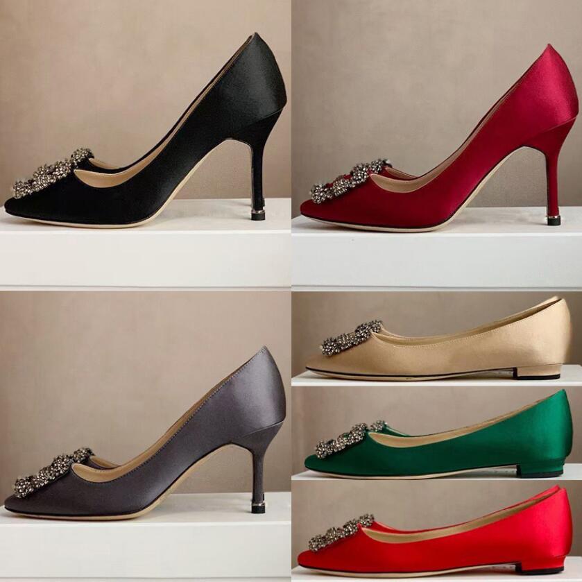 Designer High Heel Women Pumps Dress Shoes 6cm 8cm 10cm Heels Flat Sexy Rhinestone Pointed Toe Satin Leather Glitter Wedding Bride Shoes With Box
Designer High Heel Women Pumps Dress Shoes 6cm 8cm 10cm Heels Flat Sexy Rhinestone Pointed Toe Satin Leather Glitter Wedding Bride Shoes With Box