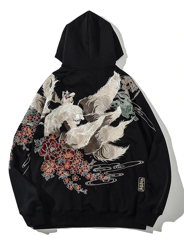 Women's Hoodies Sweatshirts Women Man Zip-up Harajuku Oversized Solid Pocket Hooded Autumn Long Sleeve Loose Chinese Jacket 221121