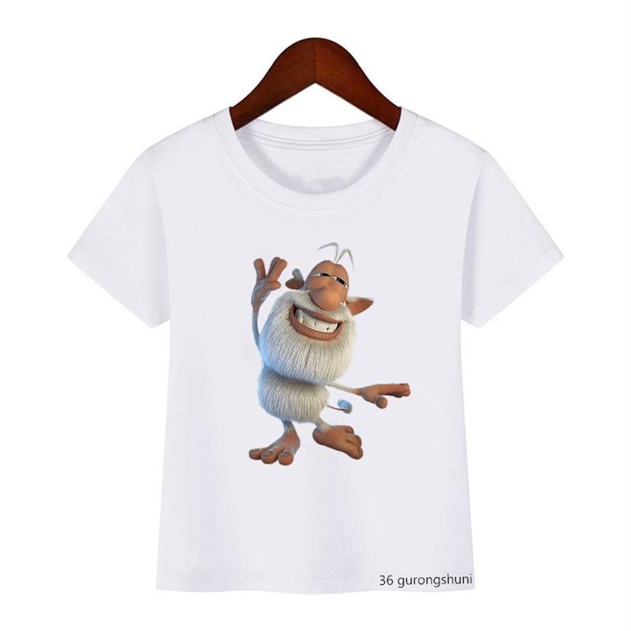 New arrival 2021 Two Booba Animation for cartoon print kids t-shirt summer white short-sleeved funny boy girl t-shirt tops drop sh2127, T5704
New arrival 2021 Two Booba Animation for cartoon print kids t-shirt summer white short-sleeved funny boy girl t-shirt tops drop sh2127, T5704