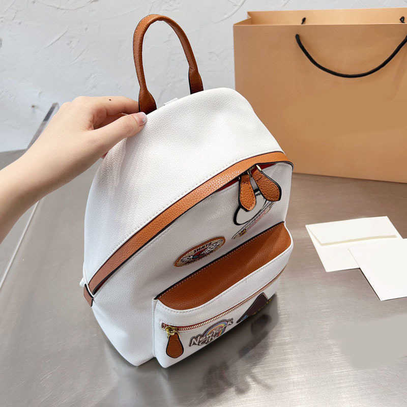 designer backpack bookbags designer backpacks woman back packs Fashion Color Matching Large Capacity Leather handbag shoulder 221111, Brown 
designer backpack bookbags designer backpacks woman back packs Fashion Color Matching Large Capacity Leather handbag shoulder 221111, Brown