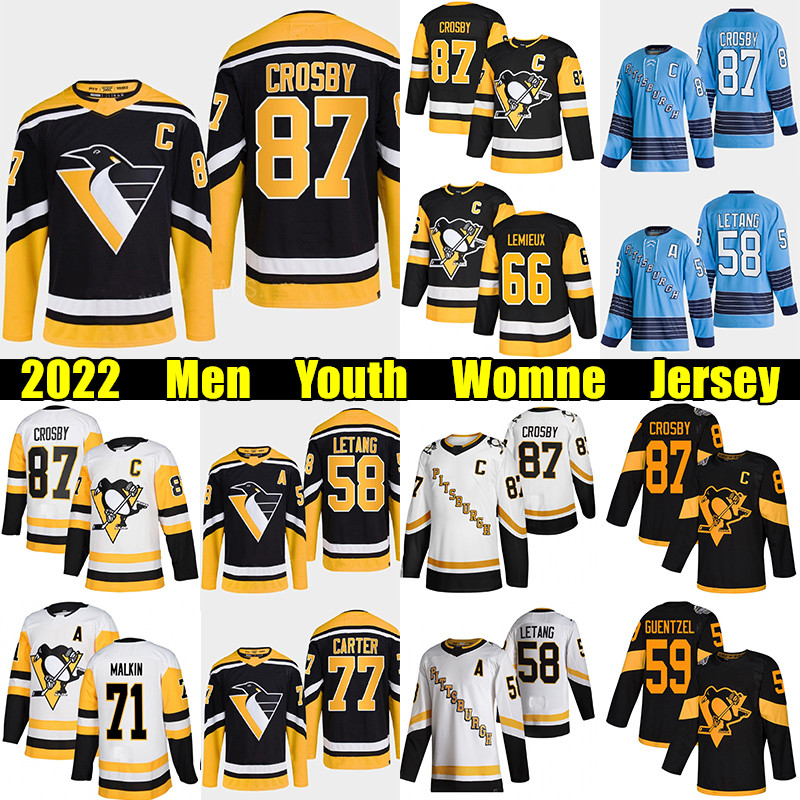 #58 Kris Letang Reverse Retro hockey jersey #71 Evgeni Malkin Penguins#77 Jeff Carter Bryan Rust Jake Guentzel Tristan Jarry Sidney Crosby 2023 Winter Classic jerseys, White women
#58 Kris Letang Reverse Retro hockey jersey #71 Evgeni Malkin Penguins#77 Jeff Carter Bryan Rust Jake Guentzel Tristan Jarry Sidney Crosby 2023 Winter Classic jerseys, White women