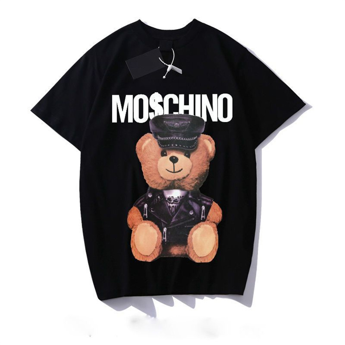 Women's T-Shirt Letter Print T Shirts Black Fashion Designer Summer bear tshirt 100% cotton Top Short Sleeve tee Mens Clothes t-shirt for woman size M-XXL A25
Women's T-Shirt Letter Print T Shirts Black Fashion Designer Summer bear tshirt 100% cotton Top Short Sleeve tee Mens Clothes t-shirt for woman size M-XXL A25