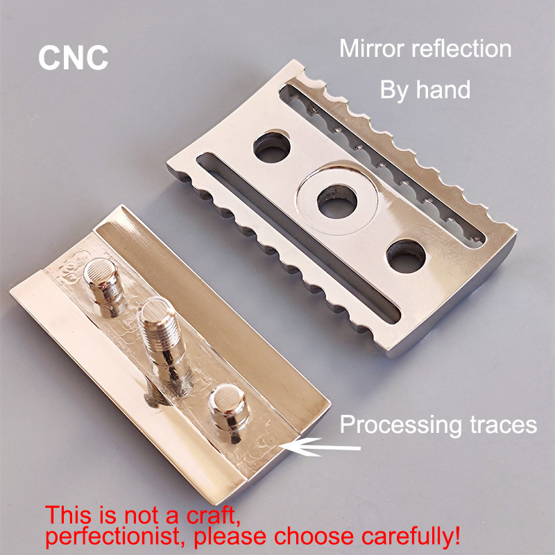 Razors Blades Dscosmetic Z0 316L stainless steel double edge safety razor 221119