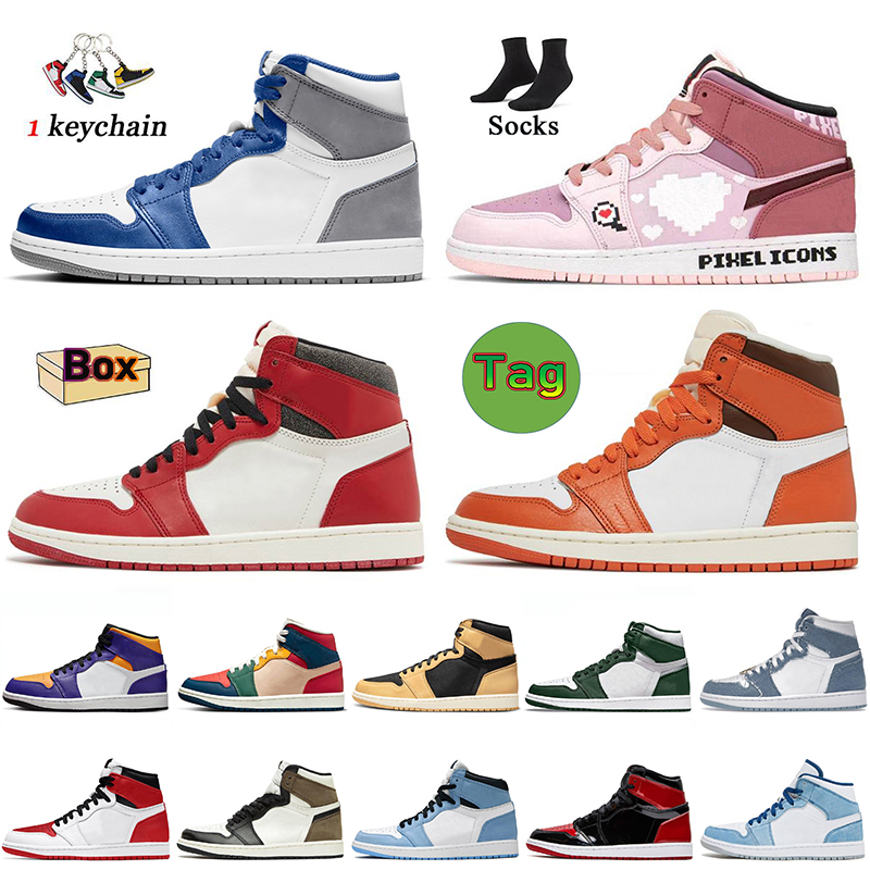 Jumpman 1 Basketball Shoes High OG Lost Found Starfish 1s True Blue Sneakers Denim University Blue Wolf Grey UNC Twist Patent Bred Women Mens Trainers Sports, # high og starfish 36-46
Jumpman 1 Basketball Shoes High OG Lost Found Starfish 1s True Blue Sneakers Denim University Blue Wolf Grey UNC Twist Patent Bred Women Mens Trainers Sports, # high og starfish 36-46