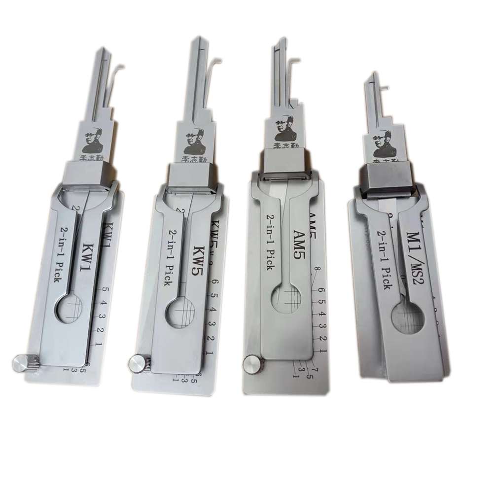 Locksmith Set Tools Original Lishi 2 IN 1 KW1 KW5 AM5 M1/MS2 Lock Pick and decoder Set
Locksmith Set Tools Original Lishi 2 IN 1 KW1 KW5 AM5 M1/MS2 Lock Pick and decoder Set