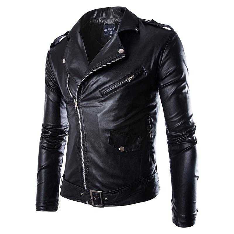 Men Fashion PU Leather Jacket Spring Autumn New British Style Men Leather Jacket Motorcycle Jacket Male Coat Black Brown -3XL
Men Fashion PU Leather Jacket Spring Autumn New British Style Men Leather Jacket Motorcycle Jacket Male Coat Black Brown -3XL
