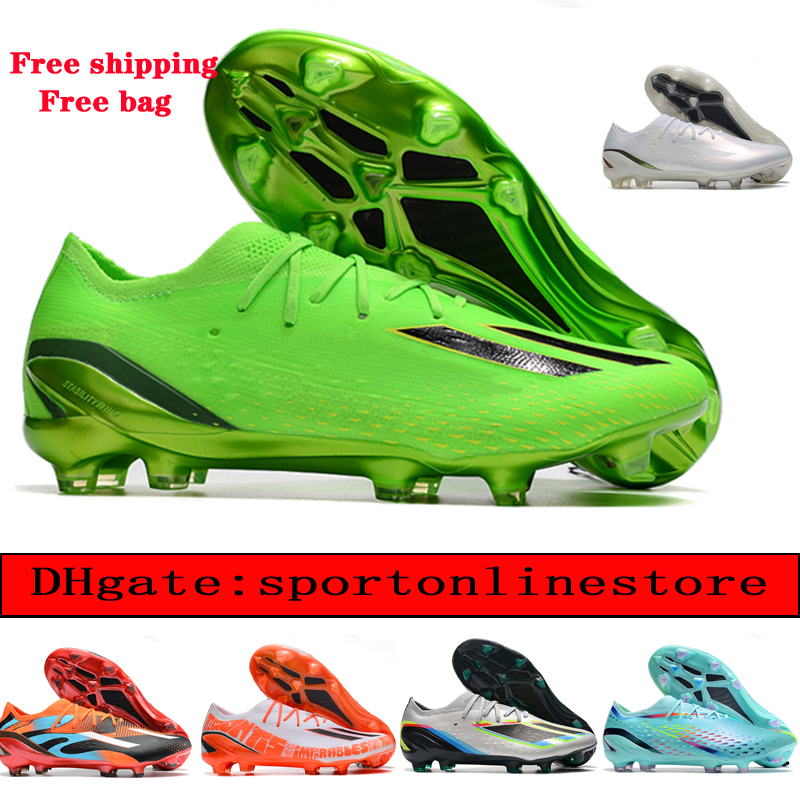 

Send With Bag Football Boots Mens X Speedportal FG Soccer Cleats Plating Sole Knit pink black Shoes botas de futbol Breathable outdoor 2022 World Cup men scarpe calcio, Color 5