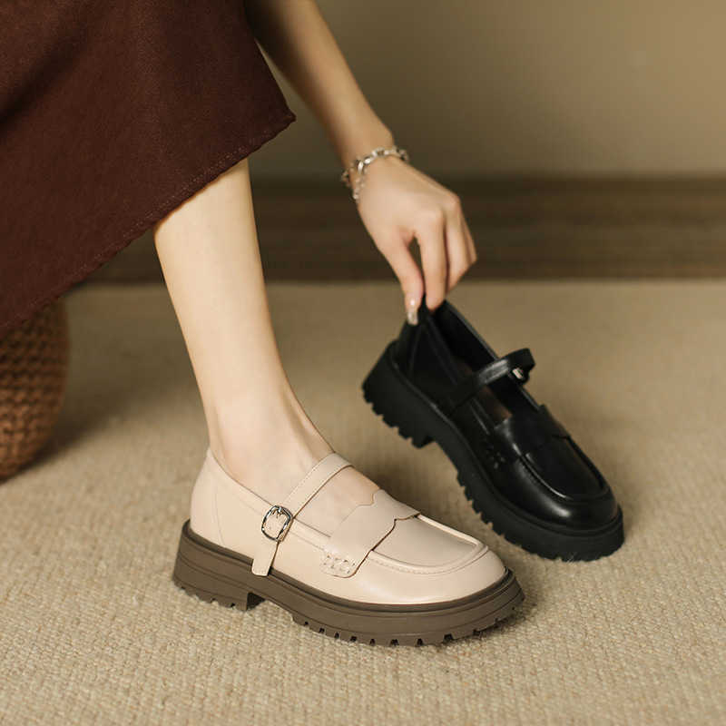 Dress Shoes Women's Versatile 2022 New Summer and Autumn Flat Single Shoes Small Leather Shoes British Style, Black
Dress Shoes Women's Versatile 2022 New Summer and Autumn Flat Single Shoes Small Leather Shoes British Style, Black