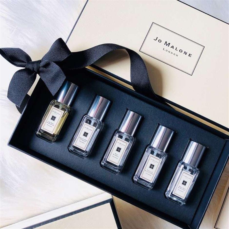 Jo Malone London Perfume Set 9ml 5pc Gift Box English Pear Sea Salt Wild Bluebell Parfum Cologne 5 in 1 Kit Long Lasting Smell Fragranc275U
Jo Malone London Perfume Set 9ml 5pc Gift Box English Pear Sea Salt Wild Bluebell Parfum Cologne 5 in 1 Kit Long Lasting Smell Fragranc275U