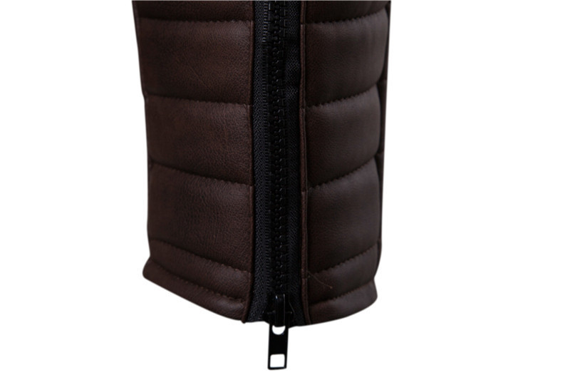 Men's Leather Faux Mens Cool Motorcycle Jackets Slim Zipper Coats Plus Size 221122