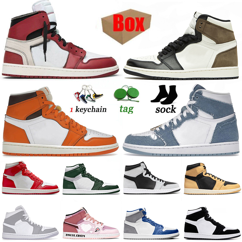 Jumpman 1 basketball shoes 1s travis scotts 2023 With Box Sneakers High OG Dark Mocha True Blue Starfish Denim Bred Panda Denim Chicago UNC Men Women Sports Trainers 47, A16 rebellionaire 36-47
Jumpman 1 basketball shoes 1s travis scotts 2023 With Box Sneakers High OG Dark Mocha True Blue Starfish Denim Bred Panda Denim Chicago UNC Men Women Sports Trainers 47, A16 rebellionaire 36-47