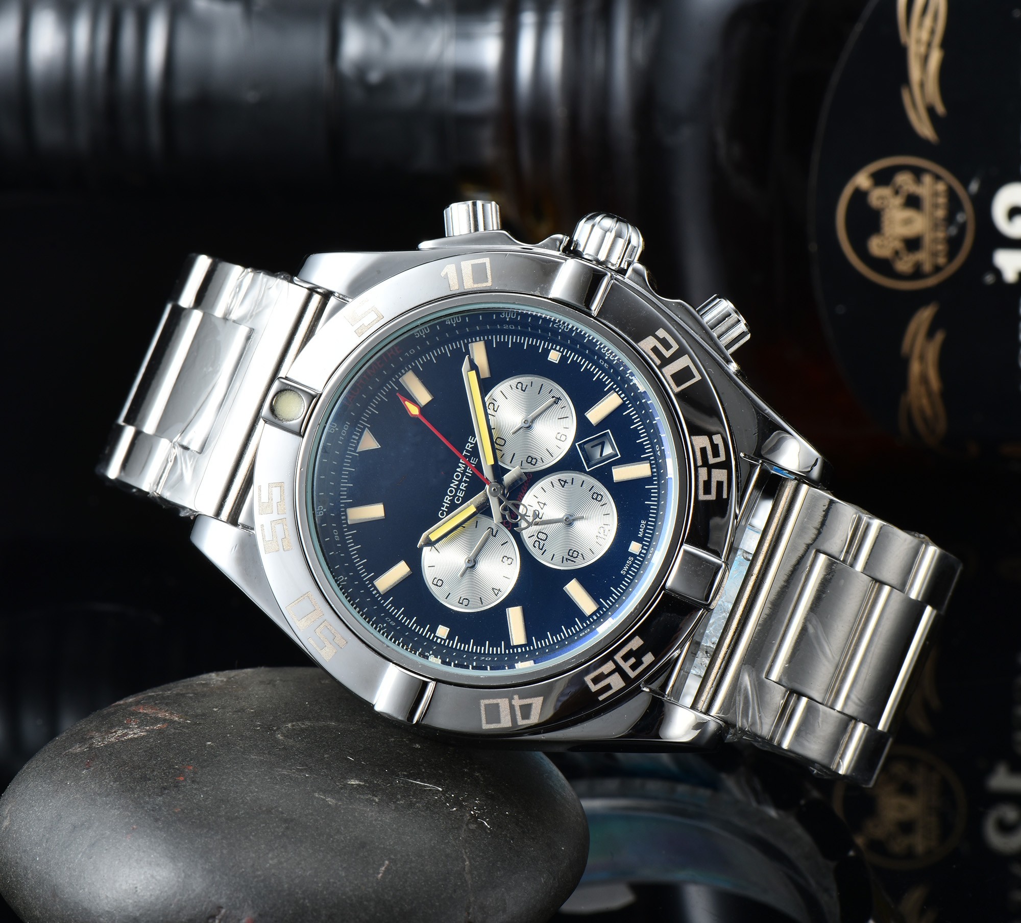 2022 New Luxury Brand Men's Watch Leisure Sports Leather Stainless Steel Timekeeping Mechanical Movement Watch
2022 New Luxury Brand Men's Watch Leisure Sports Leather Stainless Steel Timekeeping Mechanical Movement Watch