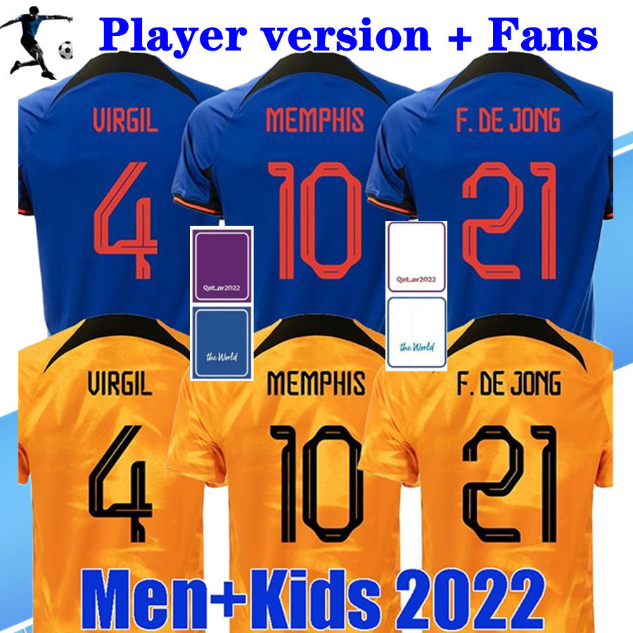 2022 Long MEMPHIS soccer jersey DE JONG HoLlAnds DE LIGT WIJNALDUM VAN DIJK 23 Player version football shirt men kids kit maillot camiseta futebol NeThErlaNds, Player version long home
2022 Long MEMPHIS soccer jersey DE JONG HoLlAnds DE LIGT WIJNALDUM VAN DIJK 23 Player version football shirt men kids kit maillot camiseta futebol NeThErlaNds, Player version long home