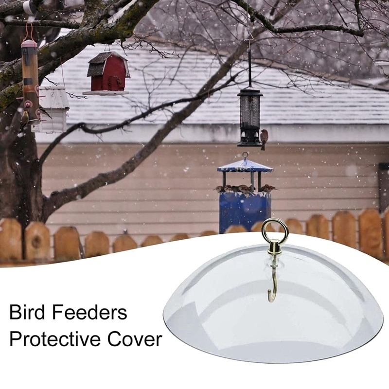 Other Pet Supplies Protective Dome Bird Rain Cover Guard Squirrel Proof Baffle 221122q