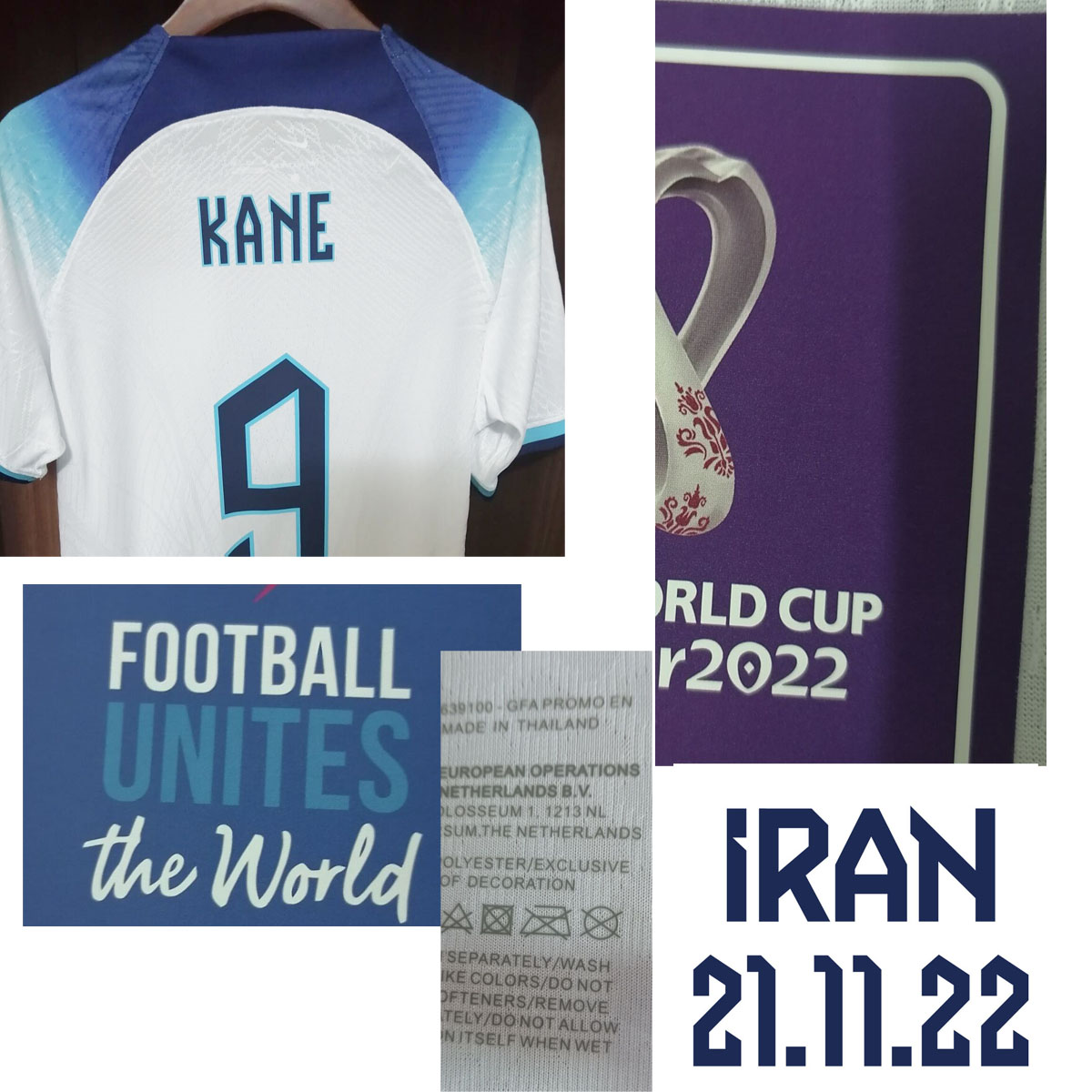 Home Textile 2022 Match Worn Player Issue Kane Sterling Saka Grealish Mount Maillot Bellingham Soccer Patch Badge, #9 kane
Home Textile 2022 Match Worn Player Issue Kane Sterling Saka Grealish Mount Maillot Bellingham Soccer Patch Badge, #9 kane