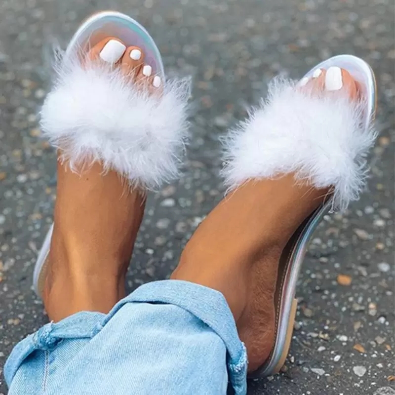 New Slippers Woman Fashion Flat Women Shoes Summer Outdoor Slides White Feather Furry Female Plus Size 42 Home
New Slippers Woman Fashion Flat Women Shoes Summer Outdoor Slides White Feather Furry Female Plus Size 42 Home