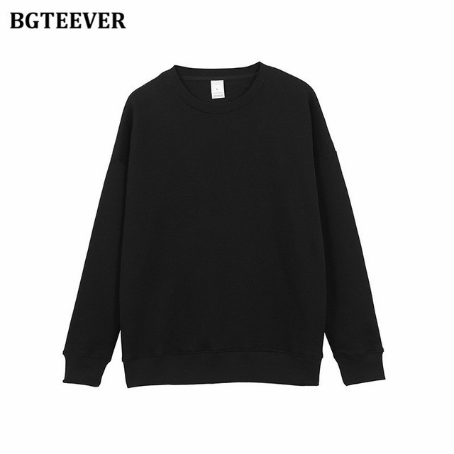 Women's Pants Capris BGTEEVER Winter Thicken Fleece Loose Women Trousers Casual Drawstring Cotton Warm Female Sweatpants Ladies Pantalon 221122