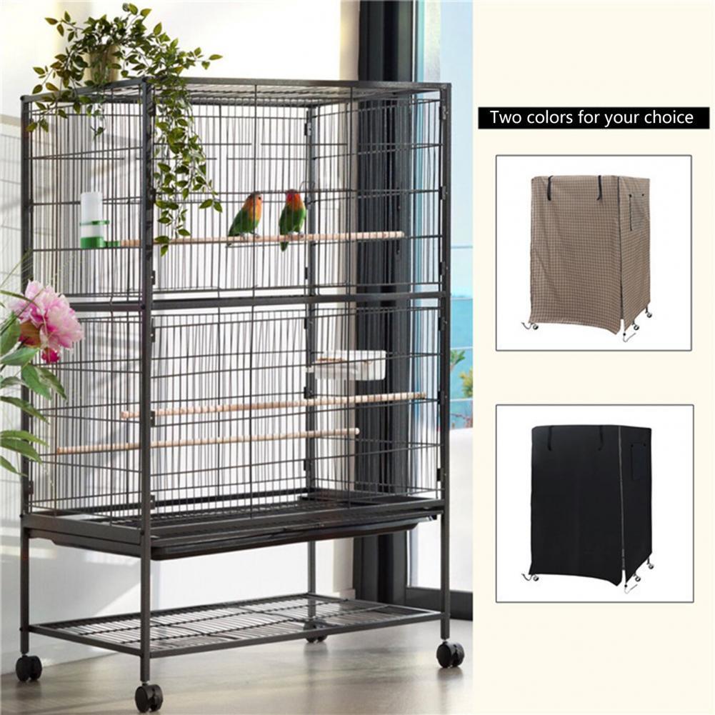 Other Pet Supplies Oxford Cloth Birdcage Cover Rainproof Ventilation Opening Pet Cage Cover With Fastener Tape for Outdoor 221122q